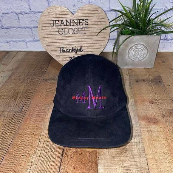 Mickey Mouse Disney Drew Pearson Fresh Caps Vintage‎ Elastic Back Cap Hat - Picture 1 of 10